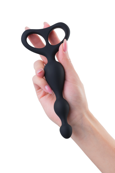 Анальная втулка TOYFA POPO Pleasure Aquilae,  18 см, Ø 3 см