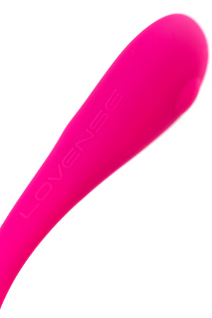 Виброяйцо Lovense Lush 3, силикон, розовый,18 см